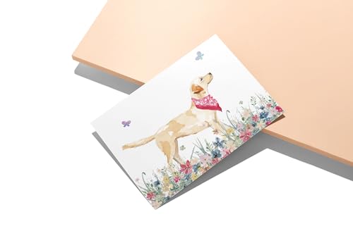 Image of Twigs Paper Labrador Retriever Thank You Cards, 12 Dog Note Cards