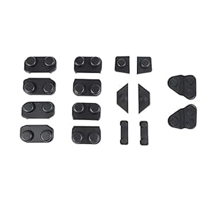 shiyi Deurschroefbeschermer Cover Trim Fit voor Jeep Wrangler JL JLU 2018-2020 Gladiator JT 16 Pc’s (Color Name : Black)