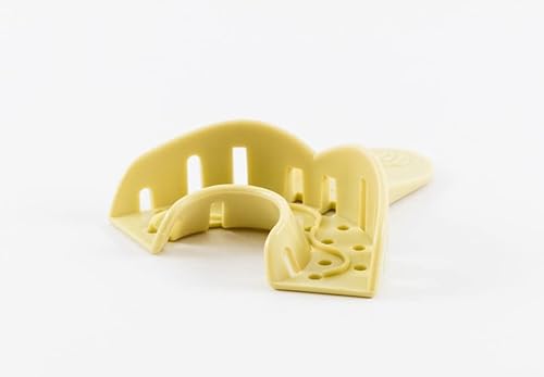 Miniatura 3 de House Brand Las bandejas plásticas de la impresión del molde de los dientes anteriores inferiores dentales de Grillz LA 10 12/Bag