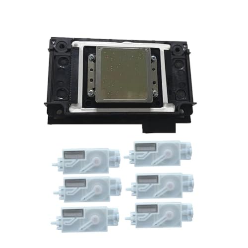 Cabezal de impresion XP600 FA09050 con 6 amortiguadores blancos para impresoras