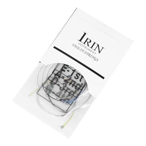 Abaodam 4pcs Strings String Violin Strings Set Durable Core Strings for All Levels Excellent Sound Replacement for Violin Accessories for Beginners and Enthusiasts