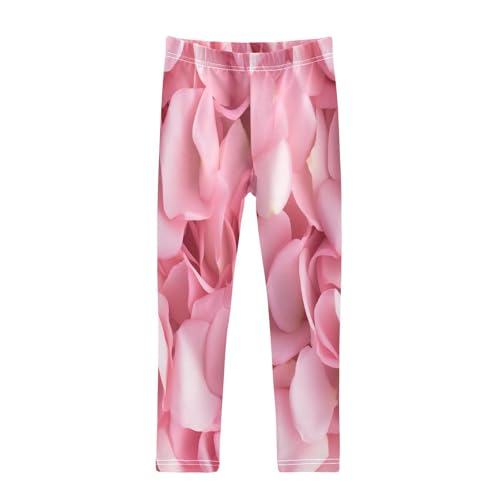 Bolaz Toddler Girls Leggings Printed Yoga Pants Leggings Rose Pieces for Kids