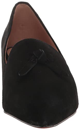 Cole Haan Women's Viola Skimmer Ballet Flat, Black Suede, 9 #TOP1