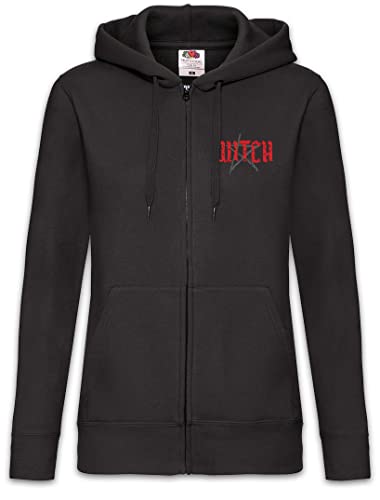 Witch Pentagram Sweat à Capuche Zip Femme Confortable pour Look Alternatif