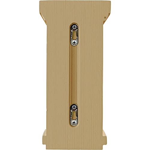Ekena Millwork COR04X05X10TRAL Traditional Recessed Wood Corbels, 4 3/4"W X 5"D X 10"H, Alder thumb #3