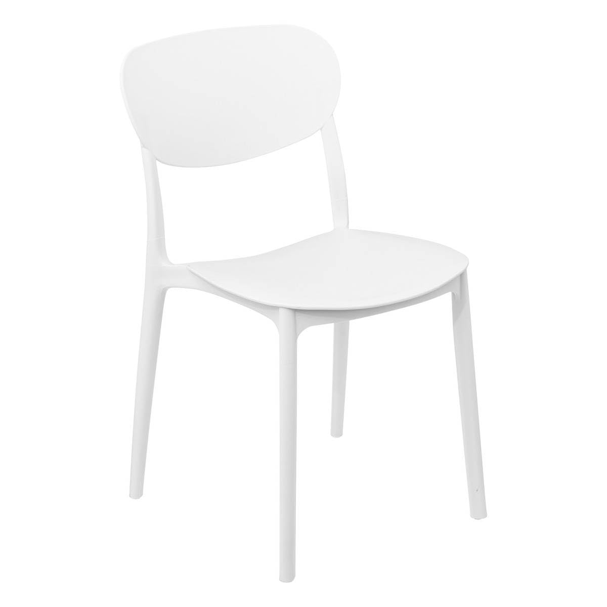 5five - Chaise empilable Plastique Blanc plasta