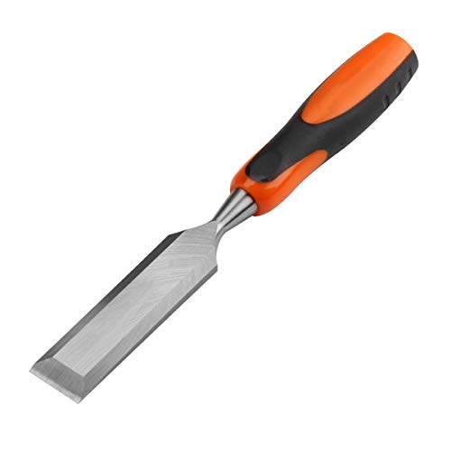 icVantA Wood Chisel 鈥 Heavy Duty Woodworking Tools Set Includes Carving Bevel Edge Steel Butt for Hammer,Chisel Width 32mm