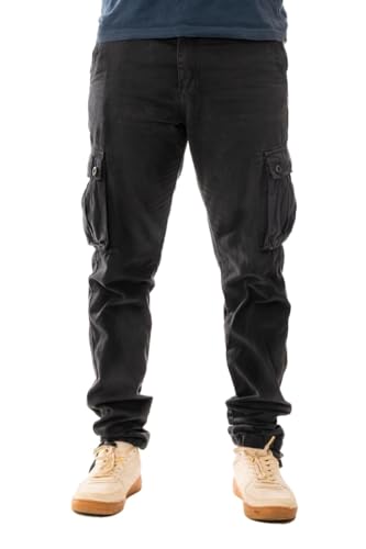 Vasego Pantalones cargo para hombre - Pantalones de trabajo duraderos para hombre con 6 bolsillos - Pantalones de trabajo para hombre - Pantalones de trabajo para hombre - Pantalones de senderismo