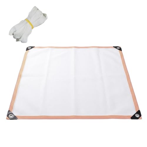 Bâche blanche 3 x 10 m pour ombrager la serre et le jardin