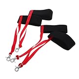 Happyyami Glove Clips Wrist Strap Lanyard Ski Boot Strap Carrier for Preventing Loss Lightweight Outdoor Skating Gloves