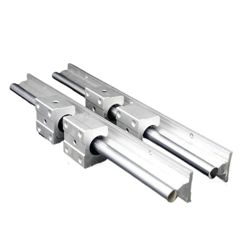 2 guides linéaires et 4 blocs R12UU 800mm pour un glissement fluide