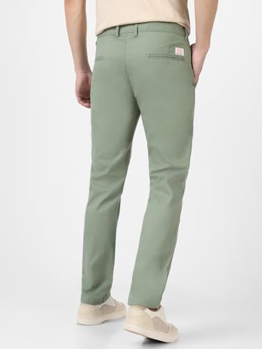 Image of Urbano Fashion Men's Cotton Light Weight Non-Stretch Slim Fit Casual Trousers