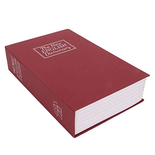 Coffre-fort pour livre de diversion discret et boîte de cachette argent - 8