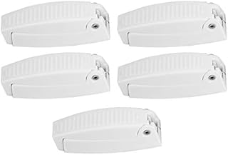 Door Retainer Catch Clip Holder Caravan Motorhome Boat Static,Rv Door Catch,RV Baggage Door Catch,5pcs Door Catch Holder Latch for RV Motorhome Camper Traile Travel Baggage ABC Material White