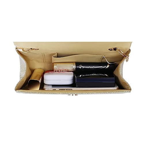 Evening Bag Clutch Purses for Women,iSbaby Ladies Sparkling Glitter Party Handbag Wedding Bag