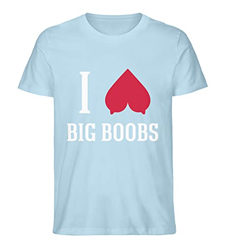T-shirt Ich Liebe große Titten vêtement drôle avec message