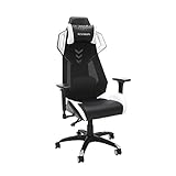 RESPAWN RSP-200 Racing Style Gaming Chair, Leather, White