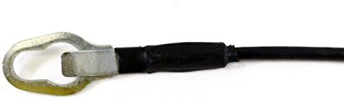 PT Auto Warehouse TC-CH002 - Tailgate Lift Support Cable - 16-3/4 Inch, fits Left or Right (Replaces 55174826AC, 55174827AC, 55174826AB, 55174827AB)