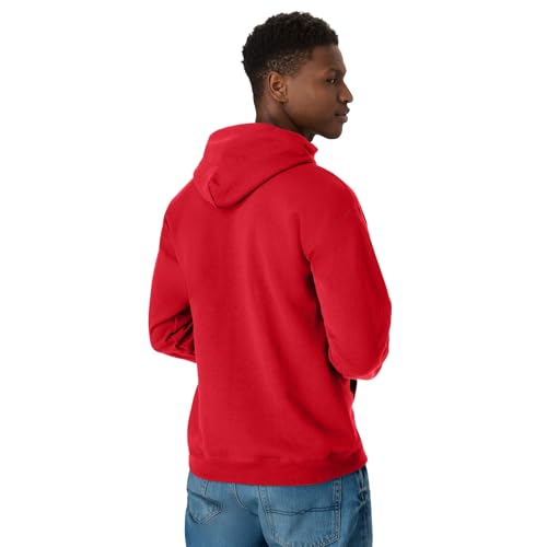 Image of Hanes Men's Hoodie - EcoSmart Fleece Hooded Sweatshirt for Men & Women - Midweight Fleece - Big & Tall Available