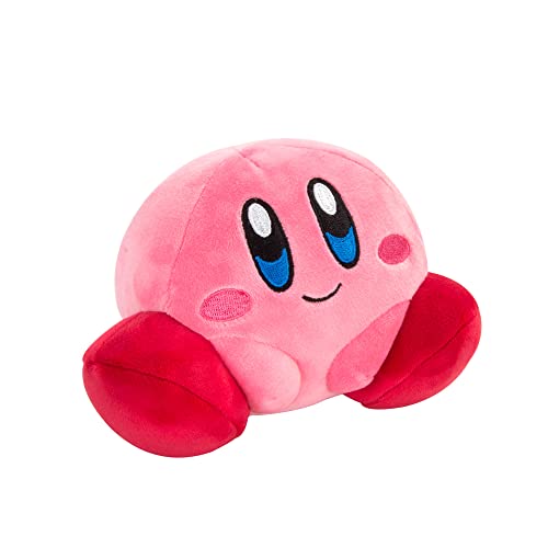 Club Mocchi Mocchi TOMY - Peluche Kirby Junior 15 cm de l'univers Nintendo. Super douce et idéale pour les collectionneurs ainsi que les filles et les garçons dès 3 ans. T12773