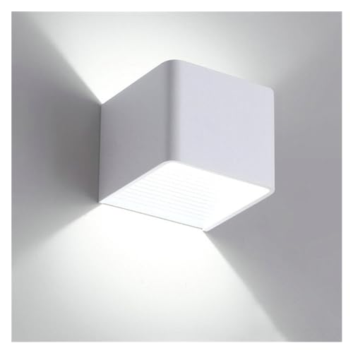 Lámpara led de pared para pasillos oscuros con luz neutra aluminio 4000k