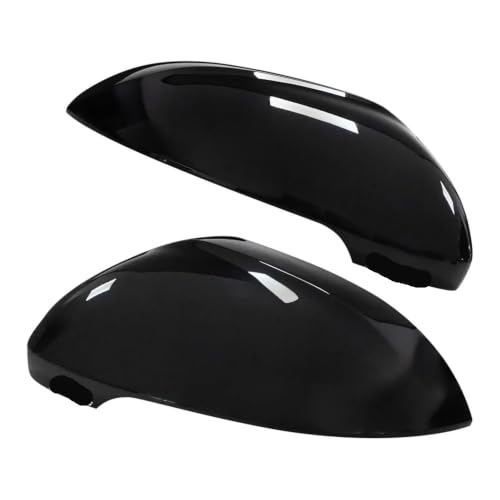 Couvercle de miroir d'aile porte Passat B8 coque haut de gamme noir brillant de rechange