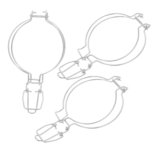 3pcs Wire Clamp for Mason Jars Versatile Glass Jar Sealing Accessories for Honey and Food Storage Containers Compact and Stylish Design for Home and Kitchen
