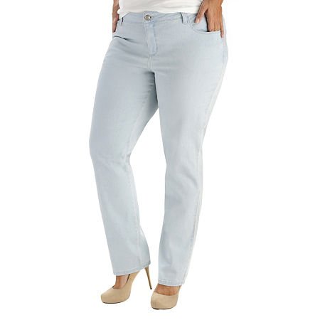 Image of Lee Women's Petite Classic-Fit Monroe Straight-Leg Jean