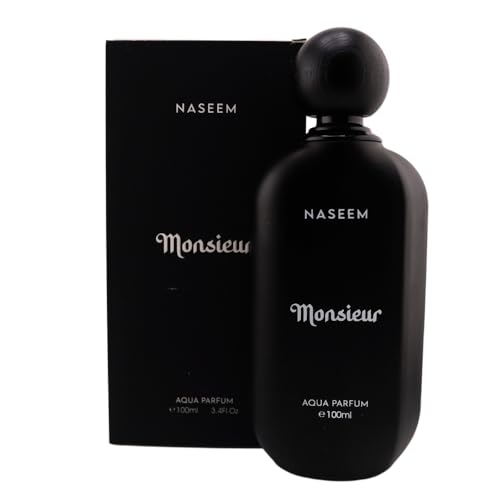 Monsieur Profumo Arabo Uomo di Nicchia Senza Alcol – Fragranza Lunga Durata Elegante e Rinfrescante – Eau de Parfum Orientale Prestige Collection – Made in UAE
