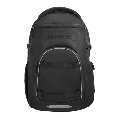 Sac d'école Coocazoo Byte ergonomique et imperméable noir charbon