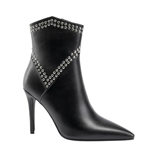 Ankle Boots for Women Sexy Stiletto High Heel Pointed Toe Boots Zipper Booties Fall Shoes