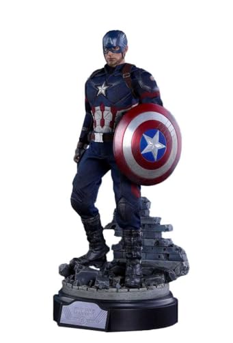 Hot Toys Movie Masterpiece - Captain America Civil War - Captain America Battling Version (Movie Promo Edition)