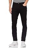 5-Pocket-Design Scotch & Soda Herren Skim Straight Jeans, Schwarz (Stay Black 1362), 32W / 32L