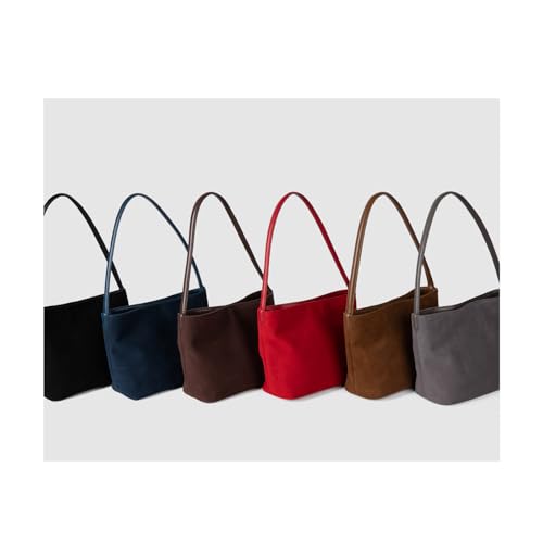 Sac à main en daim de qualité supérieure avec surface mate noble - 3