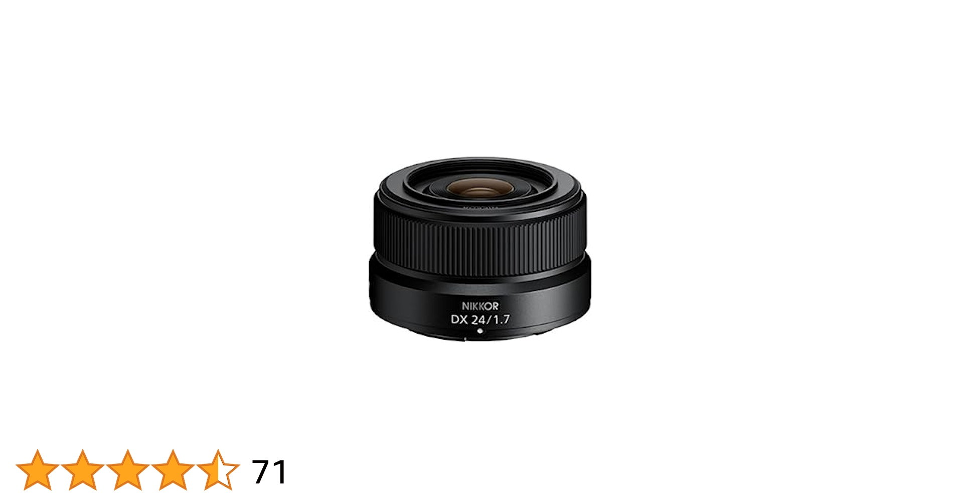 Amazon.com : Nikon NIKKOR Z DX 24mm f/1.7 | Extra-large