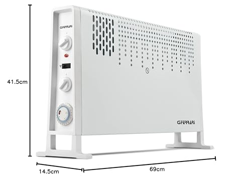 Convecteur ventilé programmable 2000W blanc G3Ferrari G60025 - 5