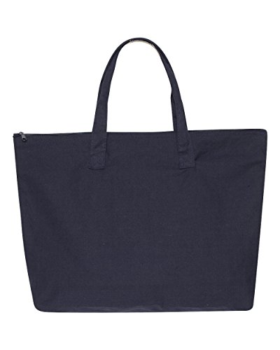 8863 Amanda Cotton Canvas Tote (Navy)3