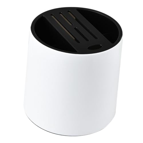 JECOMPRIS 1 PC Rotatable Cutlery Storage Stand Kitchen Tools Holder for Easy Organization Ventilated Design for Convenient Water Drainage Modern for Home Restaurant and Hotel Use