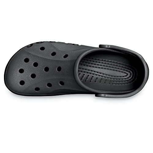 Image of CROC Men's Shoes Baya Pull On Casual Clogs, Black, Size 11.0