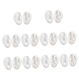 Healeved 10paare Silikon Ohrmodell Wiederverwendbares Menschliches Ohr Simulation Für Schmuck-display Und Lehrzwecke Geeignet Für Otolaryngologen Klare Darstellung Der Ohrstruktur Für