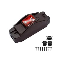 Leloco 2er Set IP66 Wasserdichter Kabelschalter – 16A/250V, Wetterfest Für Garten, Außenbereich, Werkstatt – Schnurschalter
