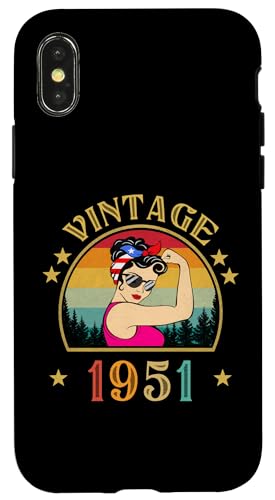 75�΂̒a�����v���[���g 75�� �����p ���g�� ���B���e�[�W 1951 �X�}�z�P�[�X iPhone X/XS �p