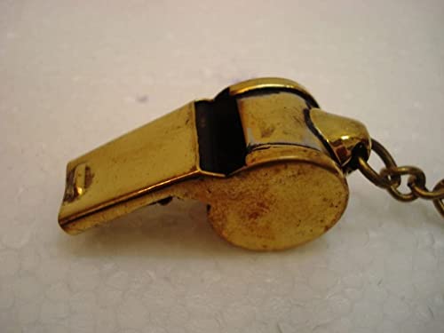 Image of Brass Key Chain- Collectible Marine Nautical Key Rings from Parijat Handicraft, Whistle, Standard