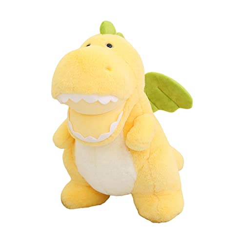 Peluche dinosaure cadeau spécial coussin jaune bébé Qianly