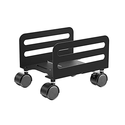 Soporte torre de computadora ajustable con ruedas para oficina 2