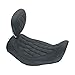 Mustang Motorcycle Seats 79802 Wide Tripper Solo Seat with Driver Backrest for Harley-Davidson Dyna 2006-