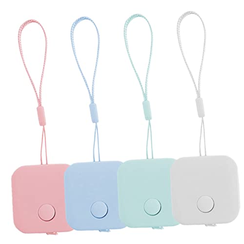 DOITOOL Mini 1.5m Square Portable Retractable Measuring Tape Rope for Boys and Girls Body Measurement Tape Inches Centimeters