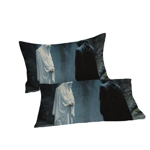 Housse de couette double 200x200 Les Anges Literie en microfibre 3D - 7
