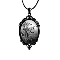 C5:Black Bat Necklace