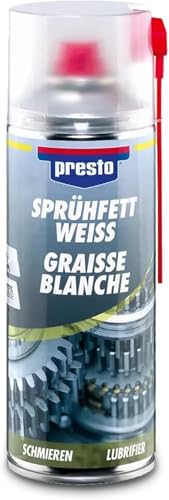 presto 306352 Aérosol graisse blanche 400 ml